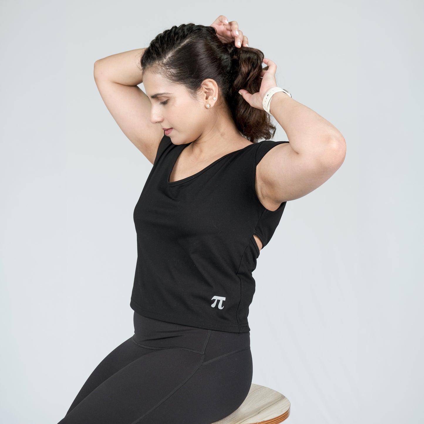Midnight Muse Stylish Crop Top