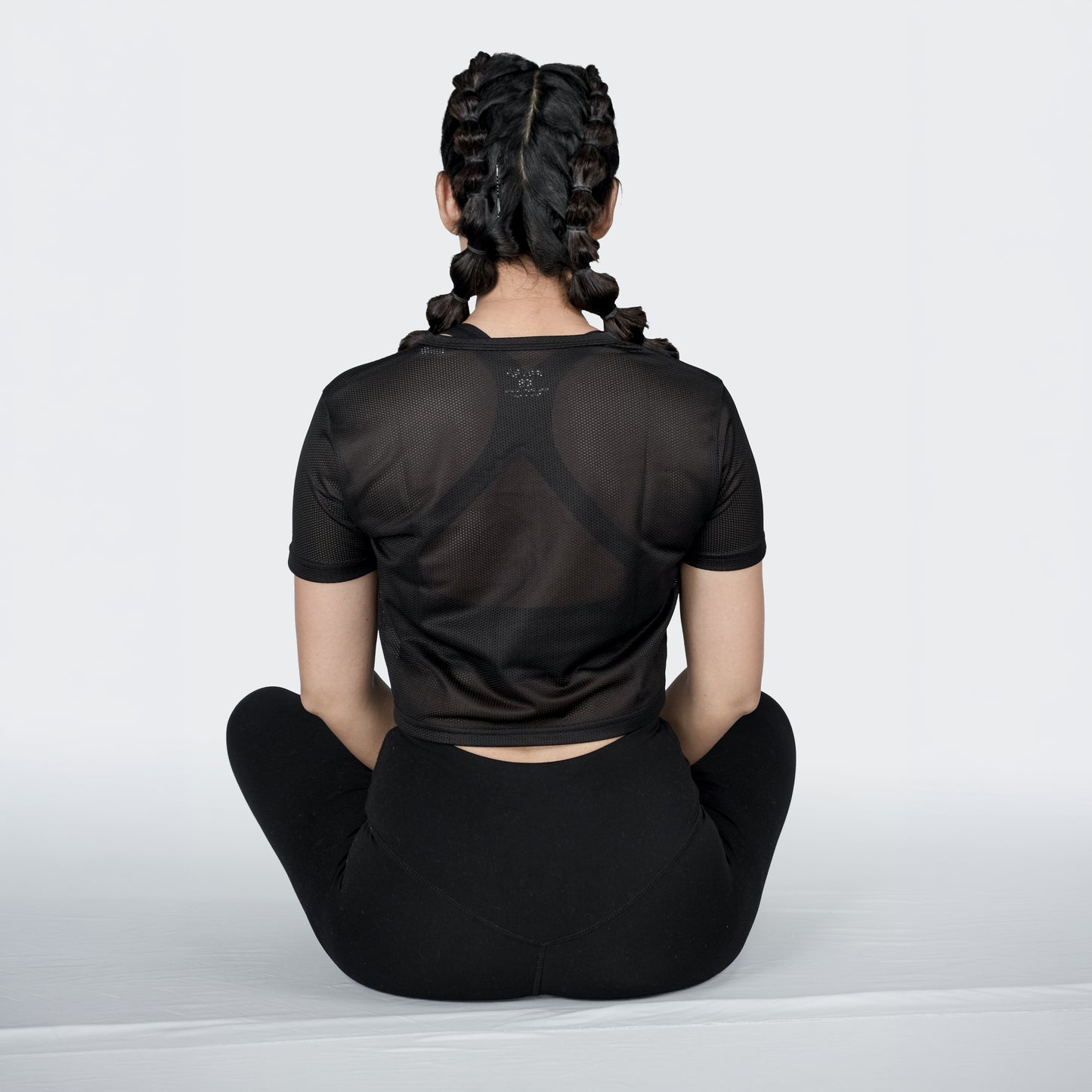 Black PowerMesh Top