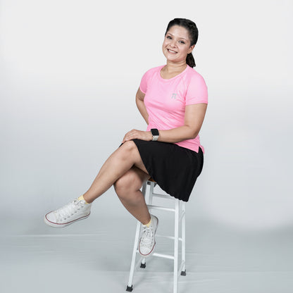 Blush Breeze Flow Active Tee