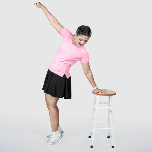 Blush Breeze Flow Active Tee