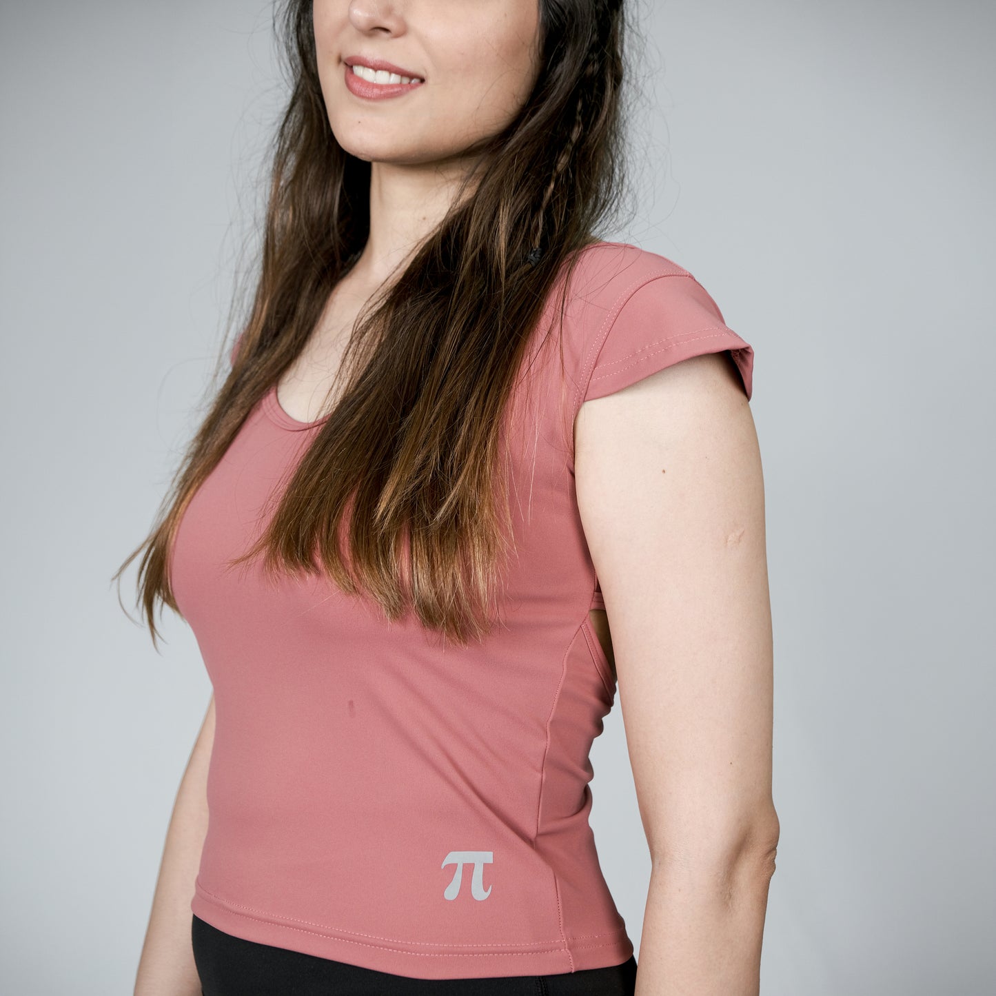 Peach Glow Stylish Crop Top