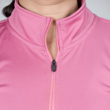 Pookie Pink Collar Chain Crop top