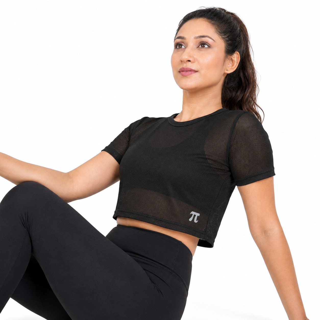 Black PowerMesh Top