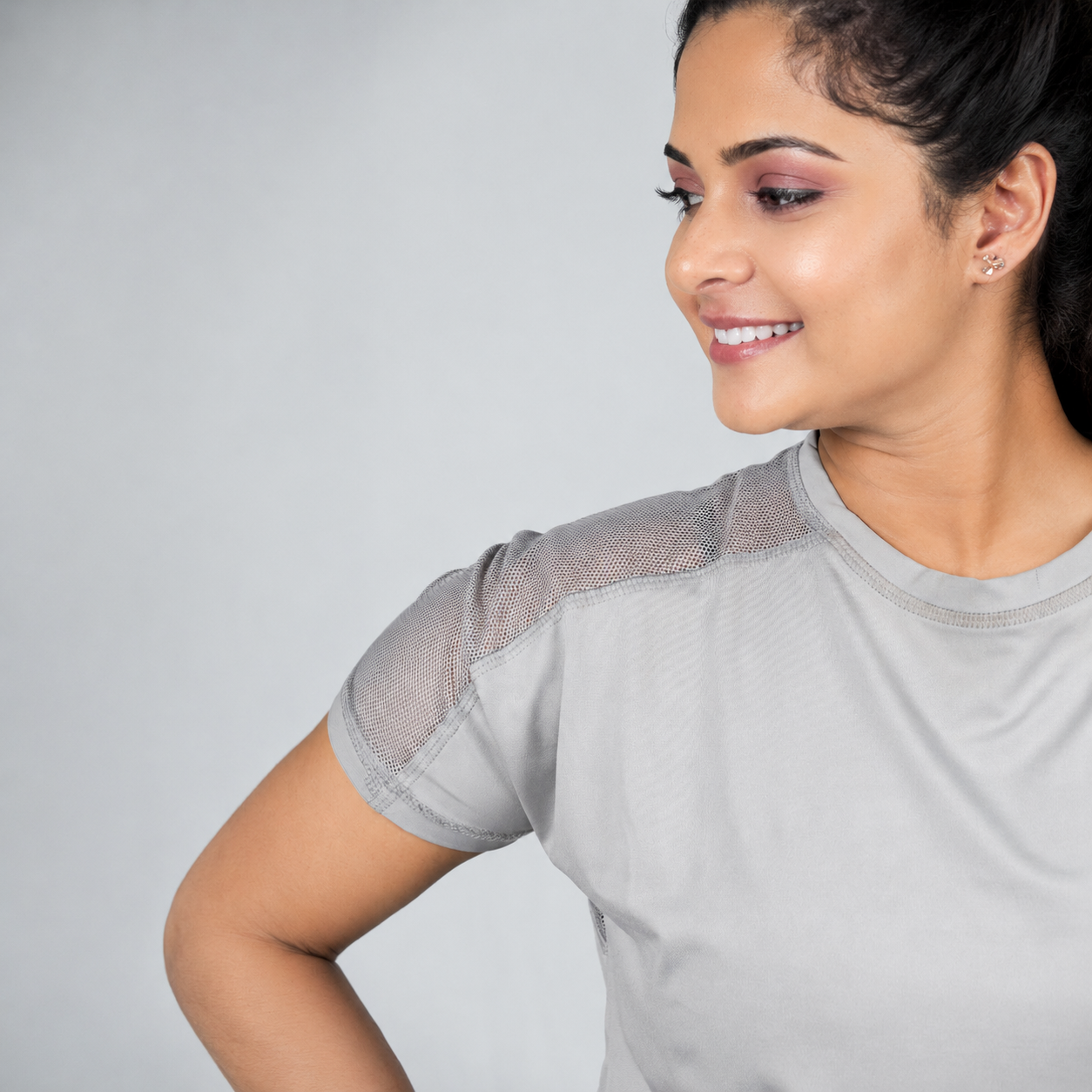 Cloud Flow Mesh Tee