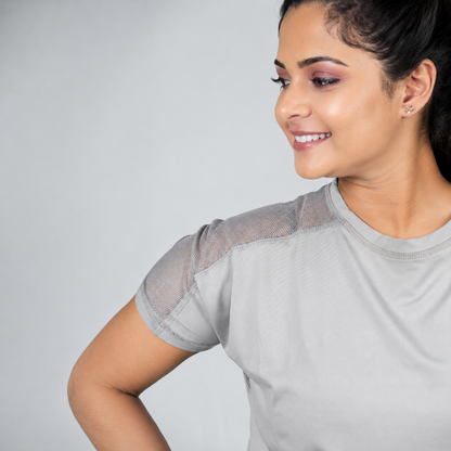 Cloud Flow Mesh Tee